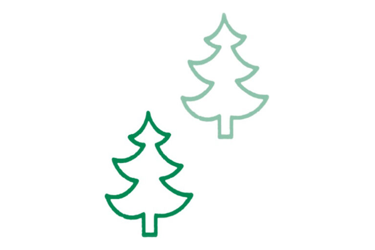 Tovaglioli per ristoranti vendita ingrosso - X-Mas Tree Verde