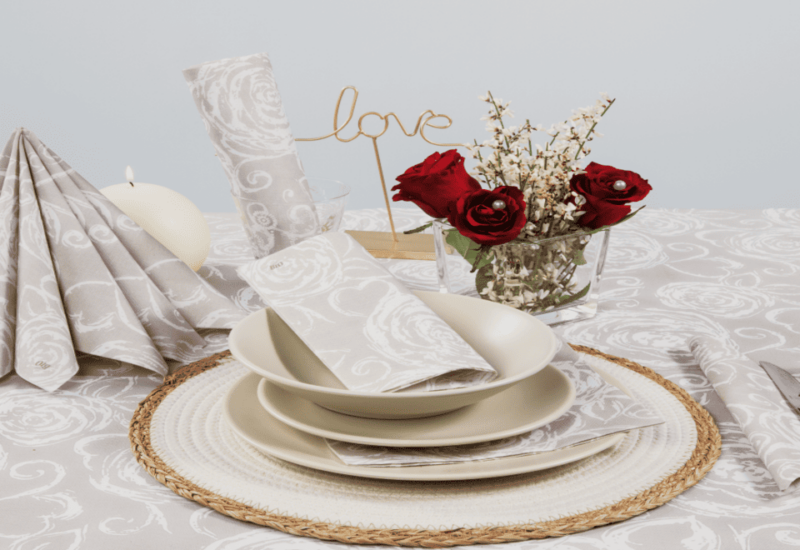 tovagliato monouso elegante
