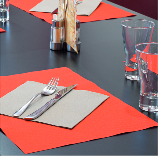 Tovagliette americane monouso per ristoranti, mense, catering, bar- Tovagliette  in carta biodegradabile - Pierrot srl